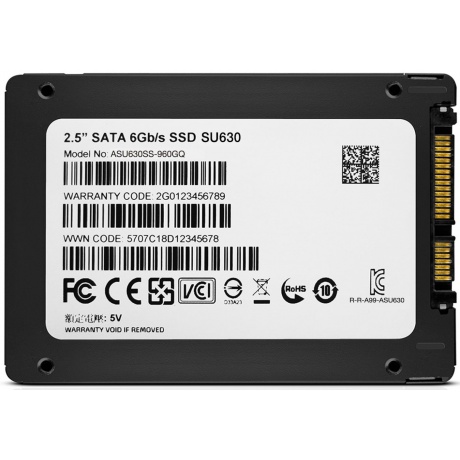 Накопитель SSD A-Data Ultimate SU630 480Gb (ASU630SS-480GQ-R) - фото 5