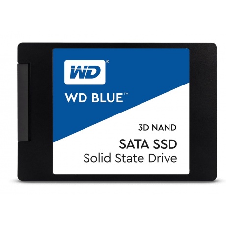 Накопитель SSD WD Blue 3D NAND 4ТБ (WDS400T2B0A) - фото 1