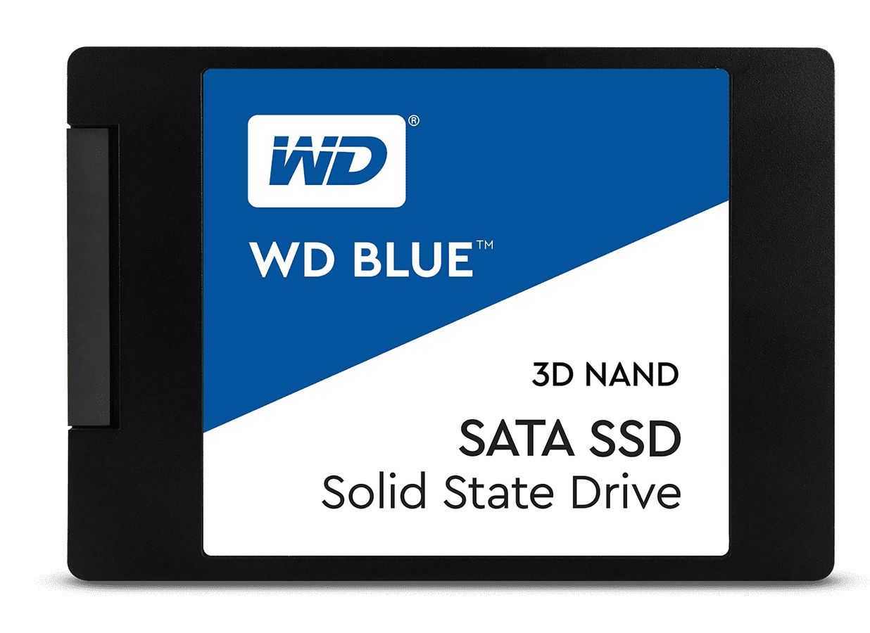 Накопитель SSD WD Blue 3D NAND 4ТБ (WDS400T2B0A) - фото 1