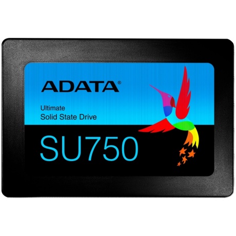 Накопитель SSD A-Data SU750SS 256Gb Black (ASU750SS-256GT-C) - фото 1