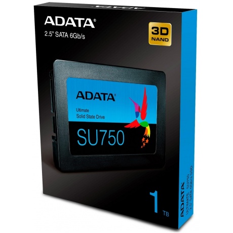 Накопитель SSD A-Data SU750SS 256Gb Black (ASU750SS-256GT-C) - фото 6