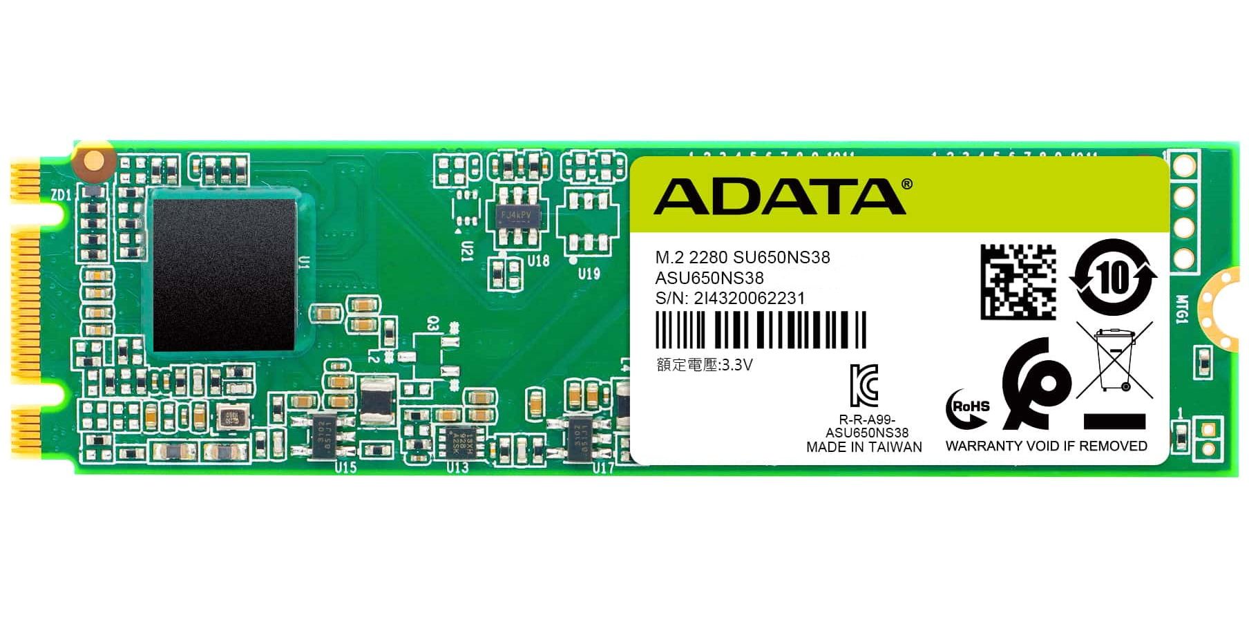 Накопитель SSD A-Data Ultimate SU650NS38 240Gb (ASU650NS38-240GT-C)