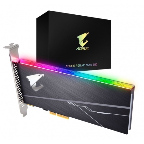Накопитель SSD GigaByte Aorus RGB 512Gb (GP-ASACNE2512GTTDR) - фото 3