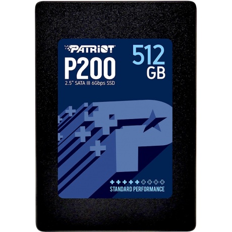 Накопитель SSD Patriot Memory P200 512Gb (P200S512G25) - фото 1