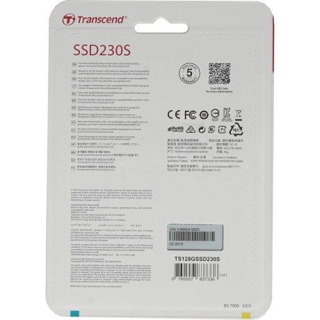 Накопитель SSD Transcend MSA230S 128GB (TS128GMSA230S) - фото 2