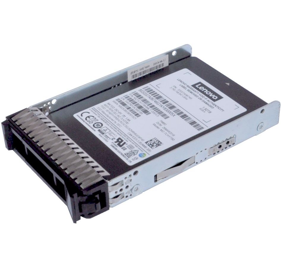 Накопитель SSD Lenovo TCH ThinkSystem PM883 960Gb (4XB7A10197) накопитель ssd lenovo thinksystem 2 5 5300 480gb 4xb7a17076