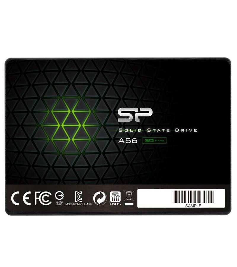 Накопитель SSD Silicon Power Ace A56 256Gb (SP256GBSS3A56B25RM) накопитель ssd silicon power a56 1tb sp001tbss3a56a25