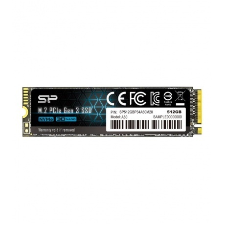 

Накопитель SSD Silicon Power P34A60 512Gb (SP512GBP34A60M28)