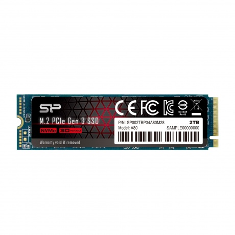 Накопитель SSD Silicon Power P34A80 2Tb (SP002TBP34A80M28)