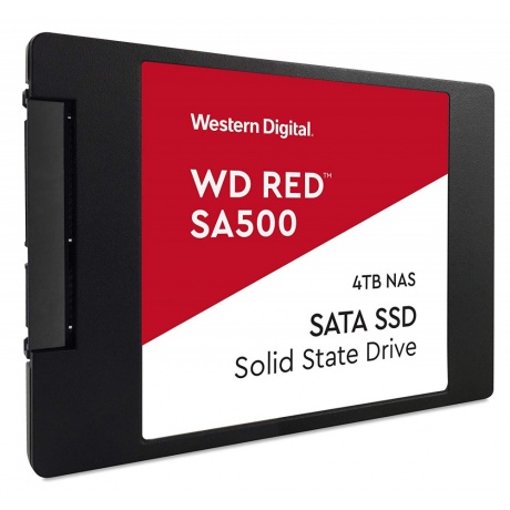 Накопитель SSD WD Red 4Tb (WDS400T1R0A) - фото 1