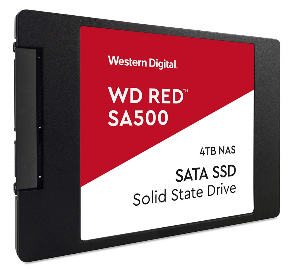 Накопитель SSD WD Red 4Tb (WDS400T1R0A) - фото 1
