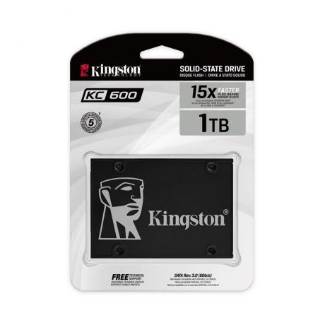 Накопитель SSD Kingston 1024Gb (SKC600/1024G) - фото 3