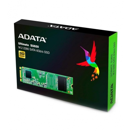 Накопитель SSD A-Data Ultimate SU650NS38 480Gb (ASU650NS38-480GT-C) - фото 2