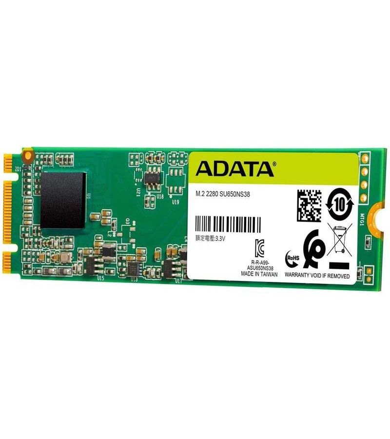 Накопитель SSD A-Data Ultimate SU650NS38 480Gb (ASU650NS38-480GT-C) флэш память pic16f527 i ss 20 мгц 2 в 5 5 в с программной флэш памятью 1k x12bit 68byte eeprom емкость данных 64 байт 17 adc 1 x8ch 8bit