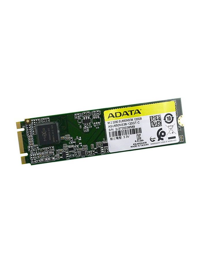 Накопитель SSD A-Data SU650 120Gb (ASU650NS38-120GT-C) твердотельный накопитель adata ultimate su650 480gb