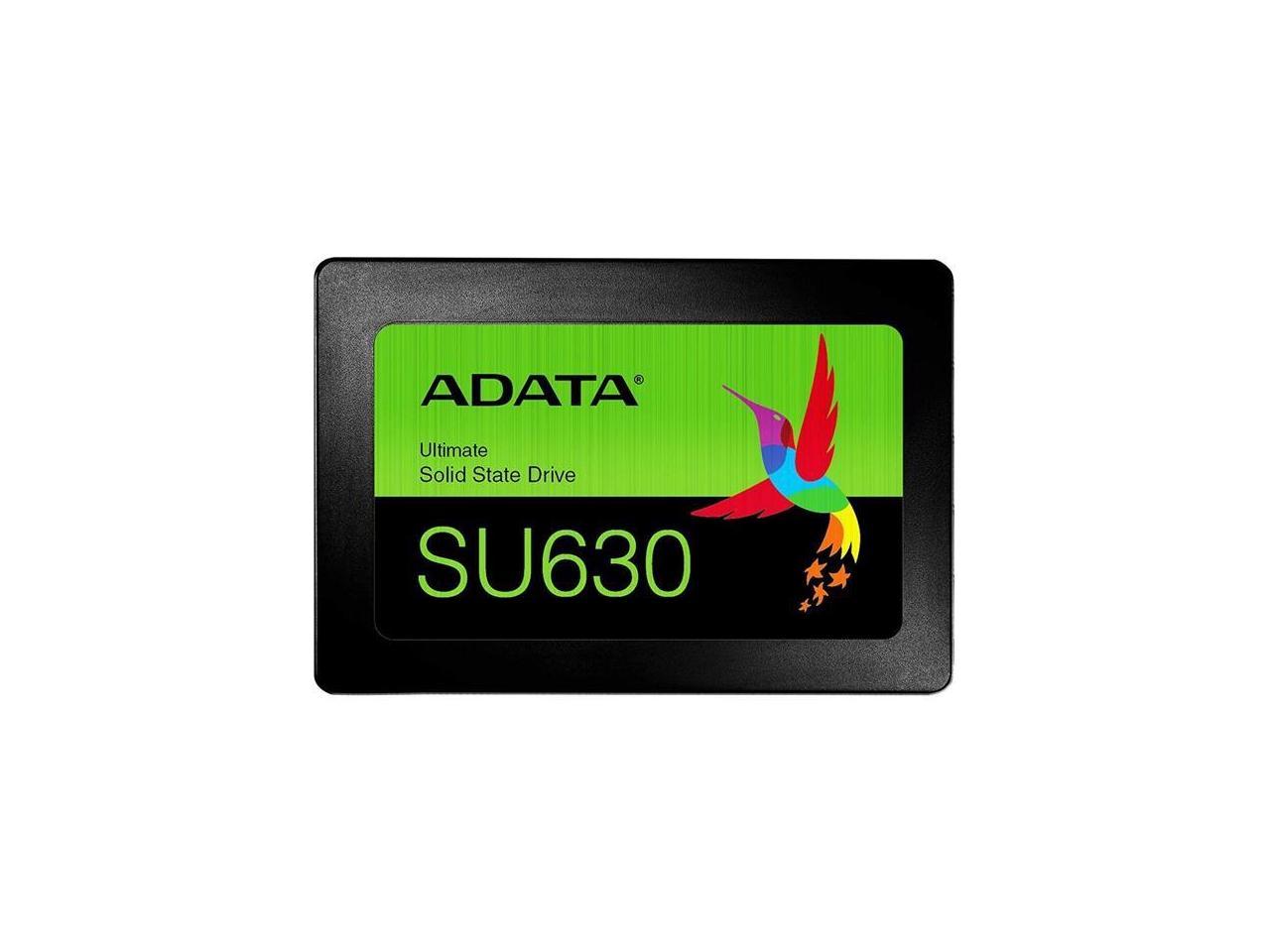 Накопитель SSD A-Data SU630 1.92Tb (ASU630SS-1T92Q-R) накопитель ssd a data sata iii 960gb asu630ss 960gq r ultimate su630 2 5