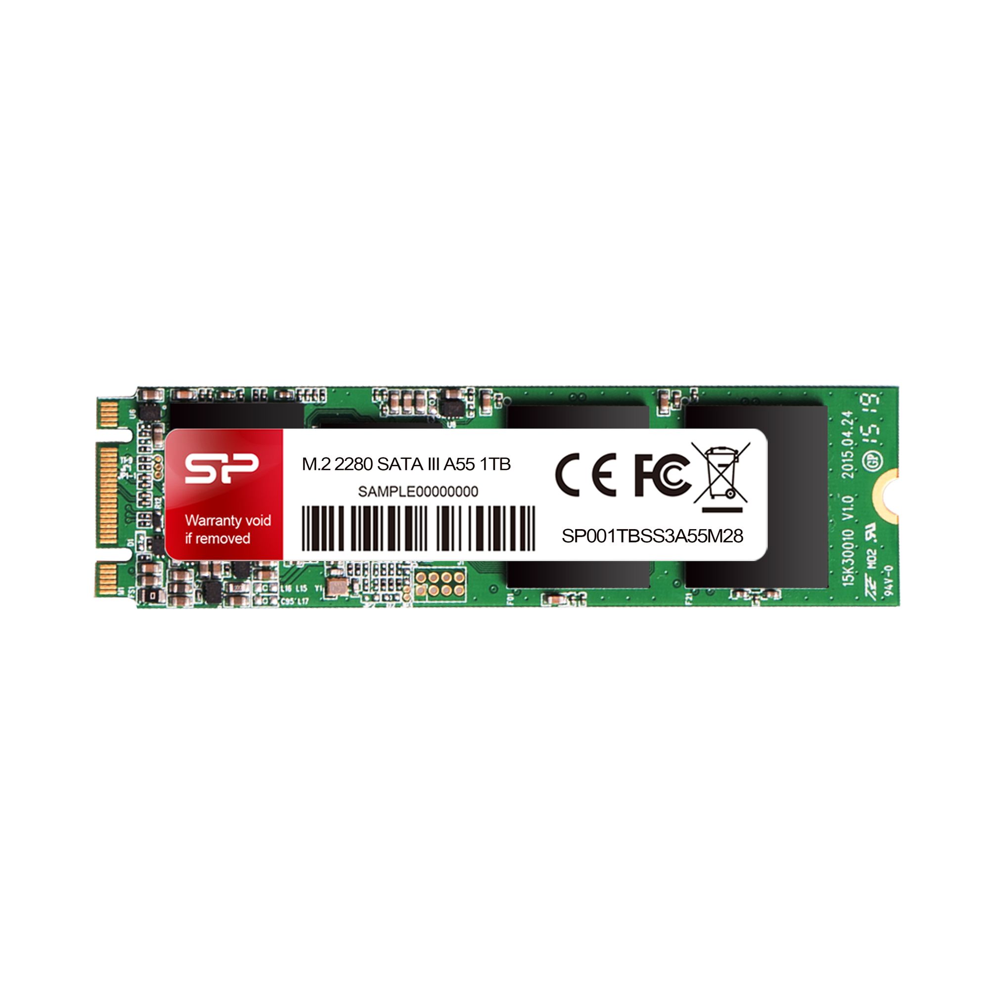 цена Накопитель SSD Silicon Power A55 128Gb (SP128GbSS3A55M28)