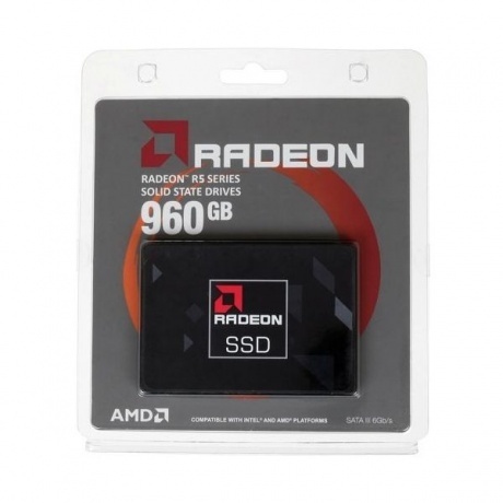 Накопитель SSD AMD Radeon R5 960Gb (R5SL960G) - фото 4