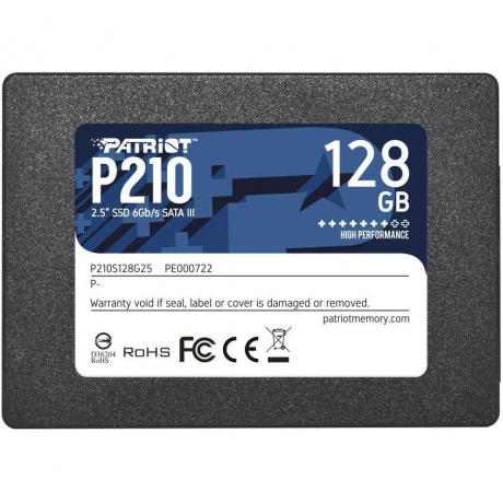 Накопитель SSD Patriot P210 128Gb (P210S128G25) - фото 1