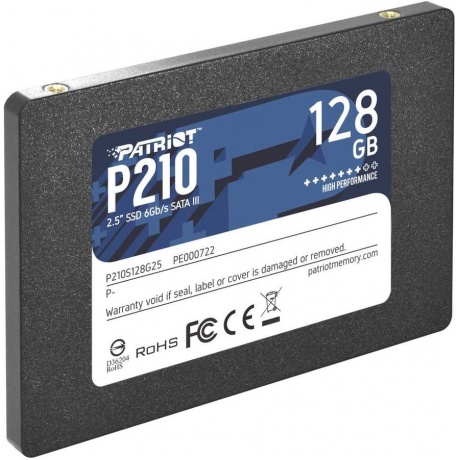 Накопитель SSD Patriot P210 128Gb (P210S128G25) - фото 3