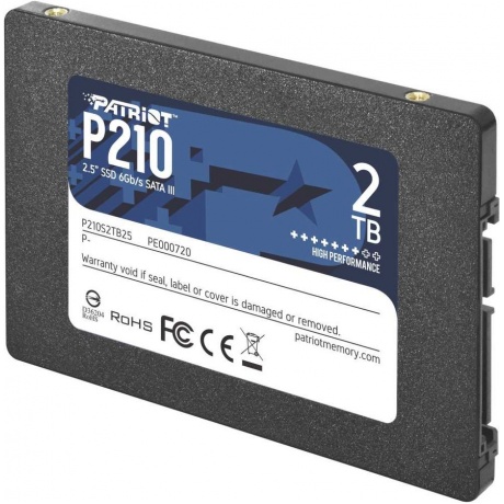 Накопитель SSD Patriot P210 2Tb P210 (P210S2TB25) - фото 2