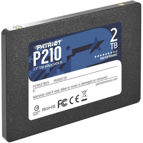 Накопитель SSD Patriot P210 2Tb P210 (P210S2TB25) - фото 3
