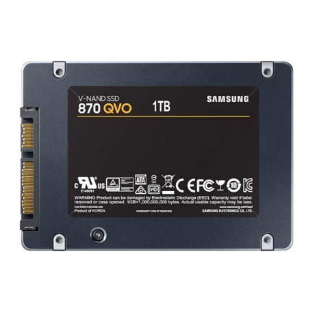 Накопитель SSD Samsung 870 QVO Series 1Tb (MZ-77Q1T0BW) - фото 2