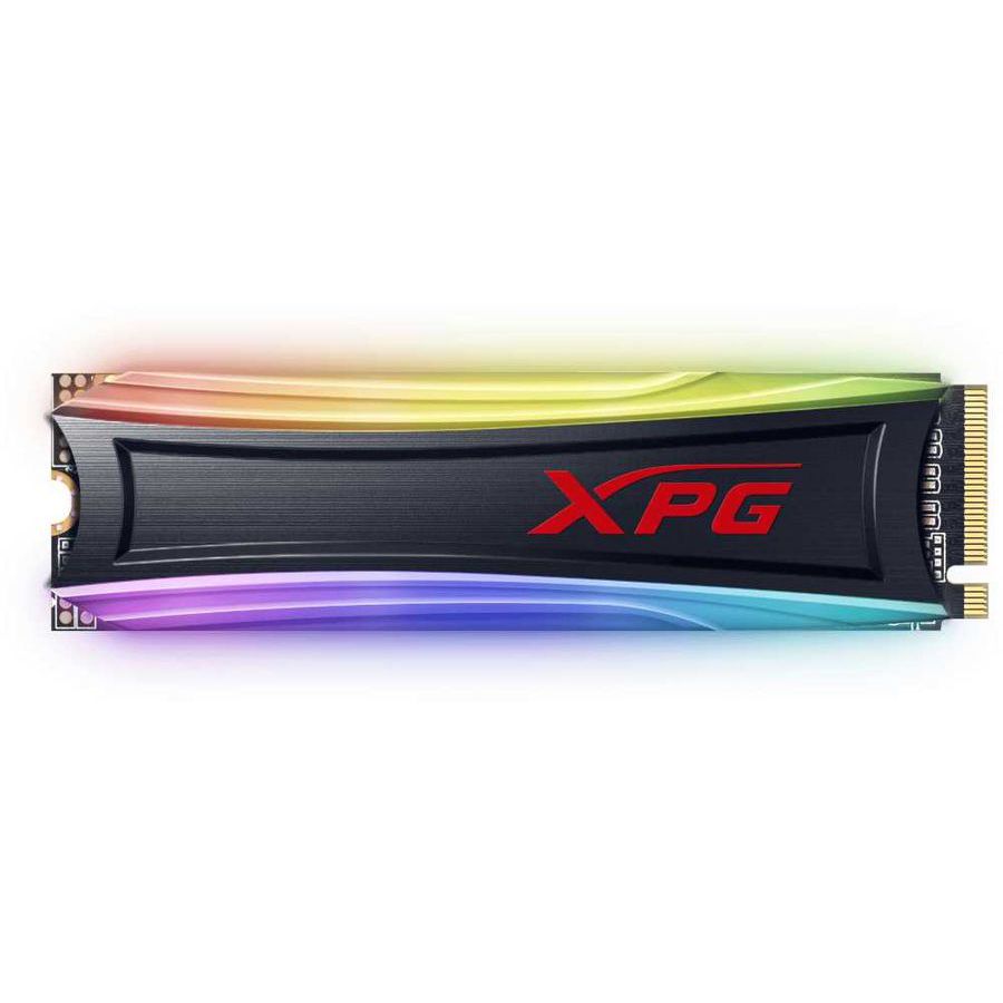 Накопитель SSD A-Data S40G RGB 512Gb (AS40G-512GT-C) ssd накопитель a data spectrix s40g 2tb as40g 2tt c