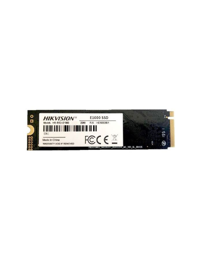 Накопитель SSD Hikvision E1000 Series (256Gb (HS-SSD-E1000/256G) накопитель ssd m 2 2280 hikvision e1000 1024gb pcie 3 0 x4 3d nand tlc hs ssd e1000 1024g
