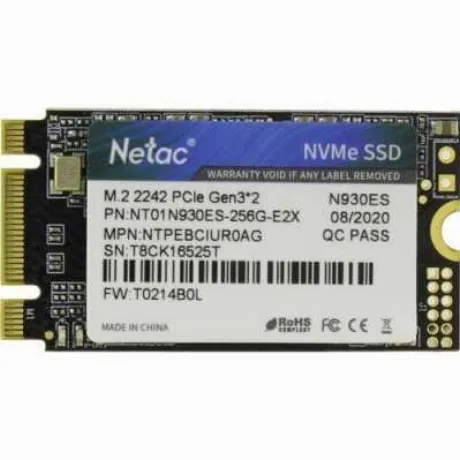Накопитель SSD Netac N930ES Series 256Gb (NT01N930ES-256G-E2X)