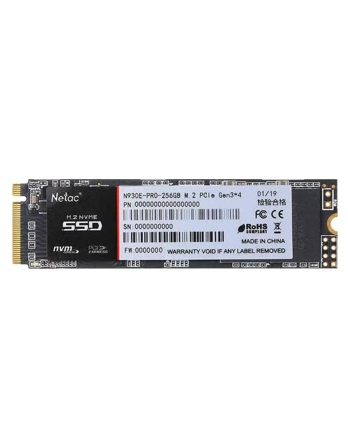 Накопитель SSD Netac N930E Pro Series 256Gb (NT01N930E-256G-E4X) жесткий диск ssd m 2 256gb netac n930e pro r2040 w1270mb s pci e 3 0 x4 2280 nt01n930e 256g e4x 150 tbw