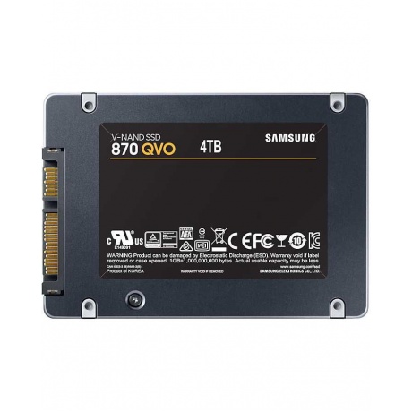 Накопитель SSD Samsung 870 QVO Series 4Tb (MZ-77Q4T0BW) - фото 2