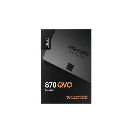 Накопитель SSD Samsung 870 QVO Series 4Tb (MZ-77Q4T0BW) - фото 6