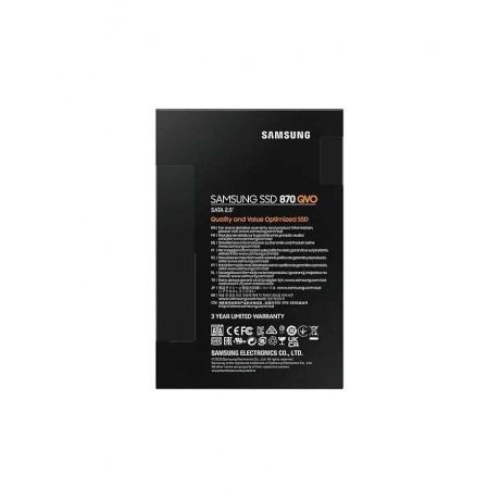 Накопитель SSD Samsung 870 QVO Series 4Tb (MZ-77Q4T0BW) - фото 7
