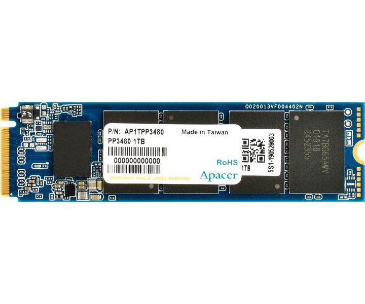 Накопитель SSD Apacer PP3480 1Tb (AP1TPP3480-R) - фото 1