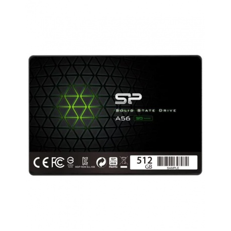 Накопитель SSD Silicon Power Ace A56 512Gb (SP512GBSS3A56A25) - фото 1