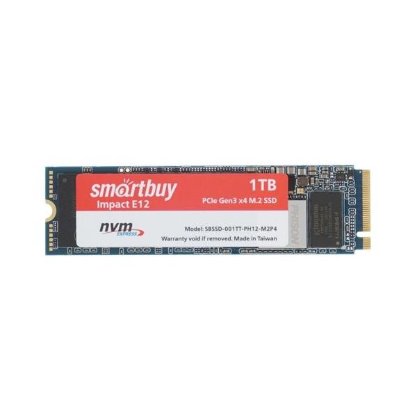 Накопитель SSD SmartBuy Impact E12 1Tb (SBSSD-001TT-PH12-M2P4) - фото 1