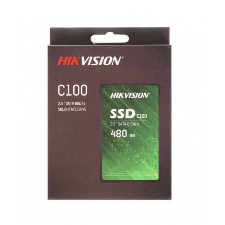 Накопитель SSD Hikvision C100 480Gb (HS-SSD-C100/480G) - фото 4