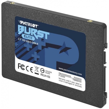 Накопитель SSD Patriot Burst Elite 120Gb (PBE120GS25SSDR) - фото 3