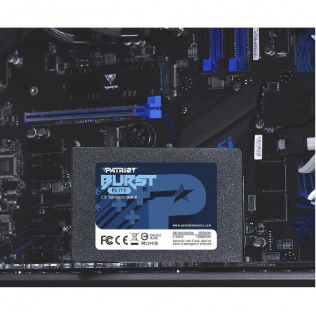 Накопитель SSD Patriot Burst Elite 120Gb (PBE120GS25SSDR) - фото 5