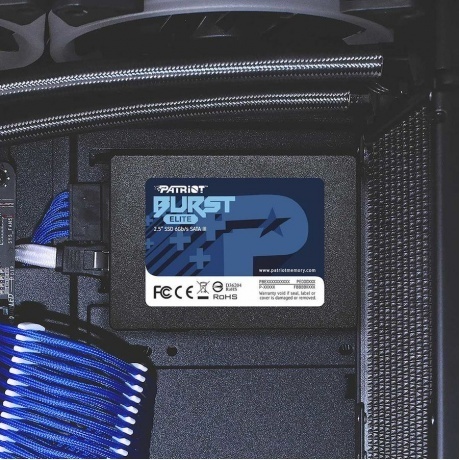 Накопитель SSD Patriot Burst Elite 120Gb (PBE120GS25SSDR) - фото 6