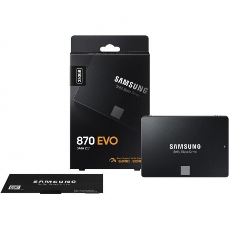 Накопитель SSD Samsung 870 EVO 250Gb (MZ-77E250BW) - фото 20