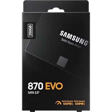 Накопитель SSD Samsung 870 EVO 250Gb (MZ-77E250BW) - фото 22