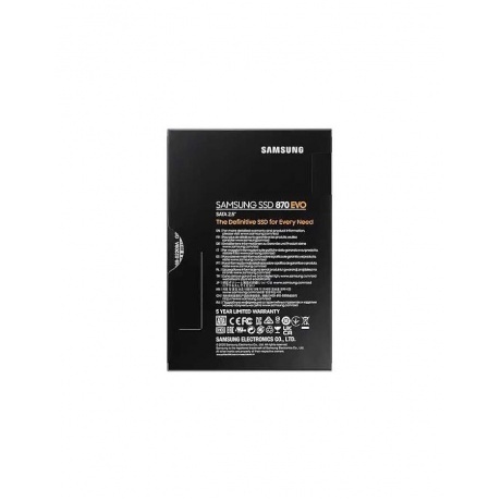 Накопитель SSD Samsung 870 EVO 250Gb (MZ-77E250BW) - фото 7