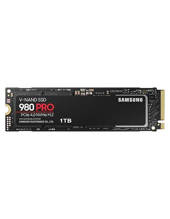 Накопитель SSD Samsung 1000Gb 980 PRO (MZ-V8P1T0BW) накопитель ssd samsung 980 1tb mz v8v1t0bw