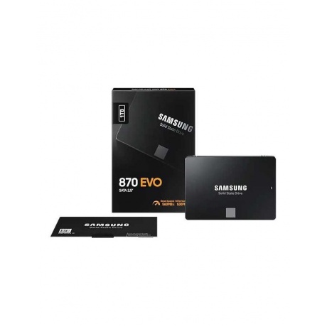 Накопитель SSD Samsung 1Tb 870 EVO (MZ-77E1T0BW) - фото 9