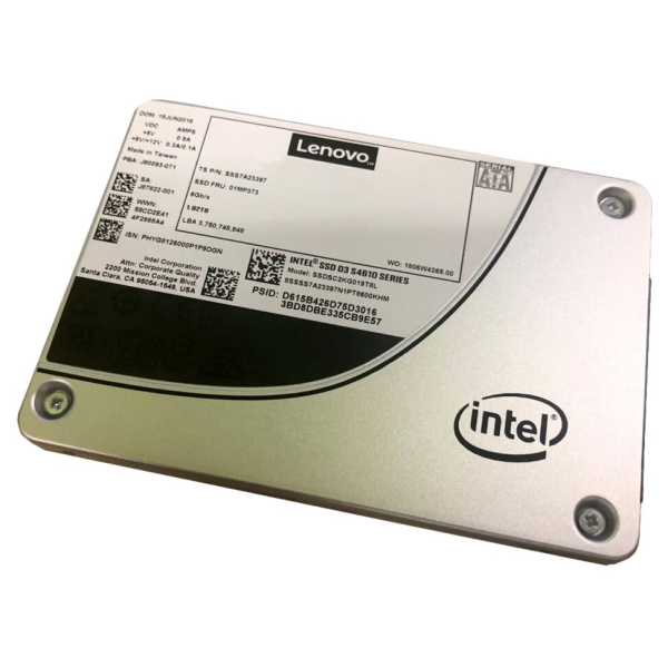 Накопитель SSD Lenovo 480Gb (4XB7A13634) - фото 1