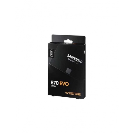 Накопитель SSD Samsung 4Tb 870 EVO 2,5&quot; (MZ-77E4T0BW) - фото 12