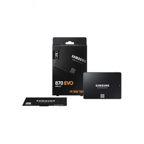 Накопитель SSD Samsung 4Tb 870 EVO 2,5&quot; (MZ-77E4T0BW) - фото 13