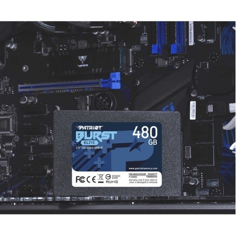 Накопитель SSD Patriot  SATA2.5&quot; 480GB BURST E PBE480GS25SSDR - фото 4
